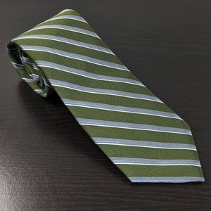 NWT Brooks Brothers Green/Gray Heathered Repp Tie